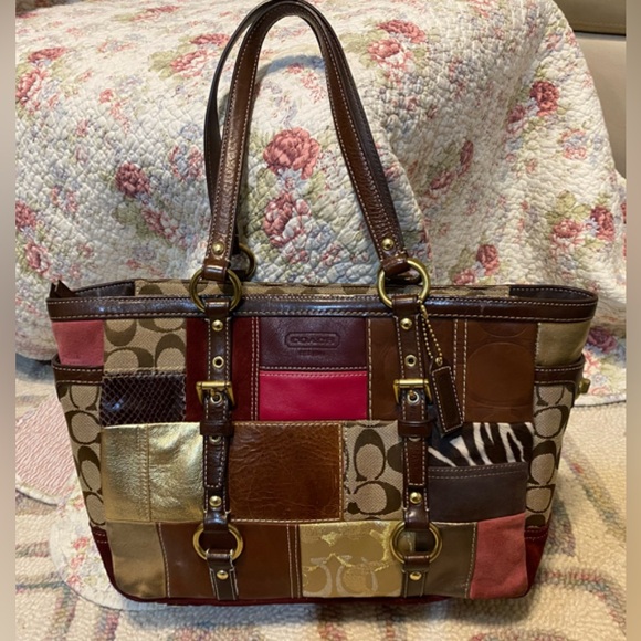 Coach Y2K Legacy Patchwork 10437 Limited Edition Tote Shoulder Bag - Picture 14 of 14